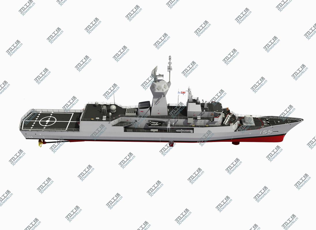 images/goods_img/20210313/3D ANZAC MEKO Class Frigate HMAS BALLARAT FFH 155 model/5.jpg